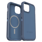 Otterbox Defender XT Case for iPhone 15/14/13 - Baby Blue Jeans-Port cover block dust and dirt