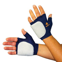 Impacto 503-14 Fingerless Impact Glove, Extra Large-Anti-impact and anti-vibration work glove