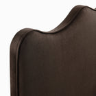 Modway Athena Stain-Resistant Performance Velvet Twin Size Headboard - Chocolate Brown-7