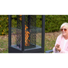 EnerG+ Outdoor Floorstanding Wood Pellet Patio Heater with Fan-Equipped with a 4 kg hopper capacity