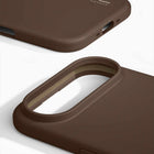 Ideal of Sweden Silicone MagSafe Case iPhone Air - Mocha Mousse-This product has been independently drop tested by an internationally accredited laboratory