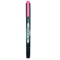 Zebra Zebrite Double-Ended Pen-Style Highlighter - Pink-Double ended, Bullet & Chisel