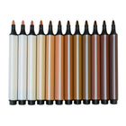 The Pencil Grip Triangular Magic Stix Global Skin Tone Markers - 12/Pack - 6 Pack-6