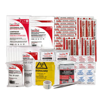 First Aid Central Type 1 Personal First Aid Kit - CSA Z1220-24 Standard - Refill Kit-For workplaces following CSA standards and having  1 worker at any given time.