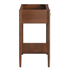 Modway Zaire 30" Bathroom Vanity Cabinet - Walnut-Tapered Legs
