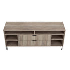 Manhattan Comfort DUMBO 62.99" Modern TV Stand - Rustic Grey-30 Day Limited Manufacturer's Warranty