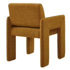 Modway Daven Fabric Upholstered Dining Chair - Copper-Assembly Required