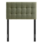 Modway Lily Upholstered Twin Size Headboard - Leaf-Five Mounting Positions