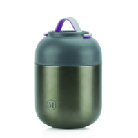Minimal V2 Stainless Steel Double Wall Vacuum Insulated Food Jar, 700ml, Gunmetal-With its double-wall vacuum insulation technology, beverages remain hot up to 7 hrs, and cold up to 9 hrs
