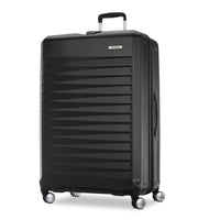 Samsonite Quest-X Spinner Large Expandable - 31.5" - Black-Constructed of polycarbonate - a highly impact-resistant material that is strong and lightweight
