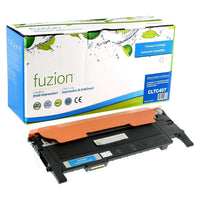 fuzion Samsung (CLT-C407S) Remanufactured Toner Cartridge - Standard Yield - Cyan-Ink Colour: Cyan