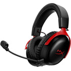 HP HyperX Cloud III S Wireless Gaming Headset - Black/Red-Achieve up to 120 hours of gameplay on 2.4GHz. Push the limits even further with up to 200 hours in Bluetooth Mode