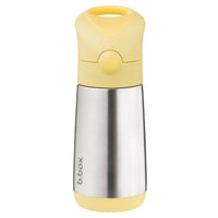 b.box - Insulated Drink Bottle - 350ml - Lemon Twist-Triple-layer insulation keeps drinks cold up to 8h or warm up to 6h
