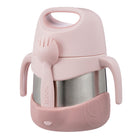 b.box Insulated Food Jar - Blush Crush-Triple-layer insulation keeps food at the ideal temperature