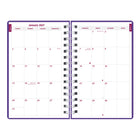 Brownline 2027 DuraFlex Daily Planner with Textured 2-Piece Poly Cover - 8" x 5" - Assorted-Tear-off corners