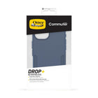 OtterBox Commuter MagSafe Case for iPhone 16 - Baby Blue Jeans-Bumpers around the camera protect against hard hits