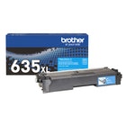 Brother Genuine TN635XLC Toner Cartridge - High Yield - Cyan-Superior quality with reliable, consistent performance