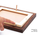 Decent Living Solid Wooden Picture Frame - 8" x 10" - Walnut Colour - 2 Pack-10