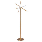 Zuo Garza Floor Lamp - Brass-3 year limited warranty