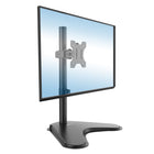 Mount-It! MI-1757 Full Motion Monitor Stand-Enjoy effortless customization with swivel, tilt, and rotation features, facilitating optimal positioning for both individual use and seamless screen sharing
