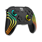 Turtle Beach Afterglow Wave Wireless RGB Gaming Controller for Nintendo Switch 2 - Black-Eight RGB zones with four pre-set modes for dynamic lighting combinations 