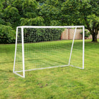 Soozier Soccer Goal - 9.8' x 6.6'-Lightweight plastic frame makes this youth soccer net easy to carry and store
