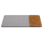 General Supply Goods + Co 10W Rolled Up Mouse Pad Wireless Charger - Cognac-Smooth Vegan leather