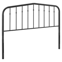 Modway Lennon Metal Queen Headboard - Black-Metal Queen Headboard