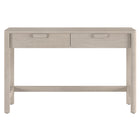 Hudson&Canal Fern 48" Desk - Alder White-Constructed of sturdy MDF materials in a handcrafted alder white finish