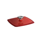 Tramontina Grill Pan with Press Enameled Cast Iron 11" Graduated Red-Lifetime warranty