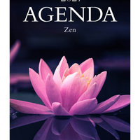 Horizon Éditions 2027 Zen Monthly and Daily Planner  - 5-7/8" x 9-1/16"-One day per page, divided into 3 sections (morning, afternoon and evening) and a space for notes