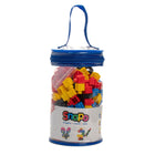 Snapo Building Blocks Advanced Builder's Kit - 300 Pieces-Snapo blocks feature our patented snap technology. Snapo blocks connect on all 6 sides, slide vertically and can rotate!
