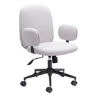 Zuo Lionel Office Chair - Beige-Tilt function
