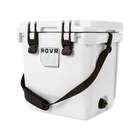 RovR CoolR 25 Quart Hard Cooler with Shoulder Strap - Powder-Adjustable padded shoulder strap makes carrying a breeze