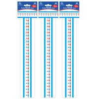 Carson Dellosa Education 20 to 20 Student Number Lines Manipulative - Grade K-3 - 3 Packs of 30-Pack includes 30 number lines