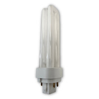 Northern Stars Fluorescent Plug In Light Bulb - CFL-PLD18/35/4P 3500K 18W G24q-2 1200LM - Frosted - 2 Pack-Fluorescent PLD Plug In With G24q-2 Base