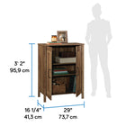 Sauder Storage Cabinet - Rural Pine-7