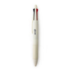 General Supply Goods + Co 4 Colour Retractable Pen - Matte White Barrel-Plastic 4-in-1