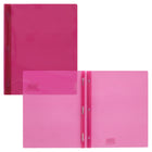 Staples 3-Prong Fastener Poly Report Cover - Red-Red Poly Report Covers with tang