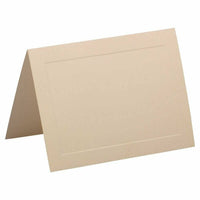 JAM Paper Strathmore Foldover Cards - 80 lb - A7 Size - 5.25" x 7.25" - Ivory Wove Panel - 25 Pack-Color: Ivory Wove