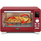 Salton NuRetro Digital Air Fryer Toaster Oven - Space Cherry-Large 25 l (26 qt) capacity - fits up to a 12” pizza or 6 slices of toast. ideal for family dinners, snacks, and entertaining.