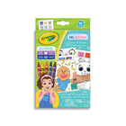 Crayola Ms. Rachel Colour & Sticker Emotions Kit-Includes 16 Ms. Rachel Colouring Pages, 5 Crayola Crayons, and 5 Ms. Rachel Sticker Sheets for creative, interactive fun
