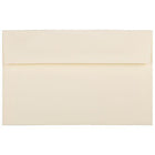 JAM Paper A10 Strathmore Invitation Envelopes - 6" x 9.5" - Ivory Wove - 50 Pack (900849930I)-Ivory Wove Strathmore Paper Envelope