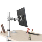 ShoppingAll Single Monitor Mount Stand with Adjustable Arm for 13"-32" Monitor - White-7