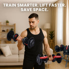 MotionGrey Adjustable Dumbbell with 15 Settings - 5 - 52.5 lb - Single-7