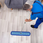 Gritt Commercial All-In-One 48” Microfiber Dust Mop Set with 72" Telescopic Handle - 4 Pack-Mop Head Material: Microfiber