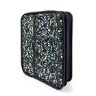 Pep Rally 2" Zipper Binder - Terrazzo Design-Rubber handle