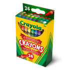 Crayola Crayons, 24 Count-These crayons are designed to glide smoothly on paper, providing effortless and consistent colour application. Experience the joy of colouring with rich and bold hues