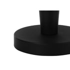 Monarch Specialties 24" H Table Lamp - Black Metal / Ivory / Cream Shad - Set Of 2-Assembled dimensions (each lamp): 10 in. L x 10 in. W x 24 in. H. base: 6 in. L x 6 in. W x 13.25 in. H. shade: 10 in. L x 10 in. W x 9 in. H