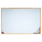 Office Works Magnetic Dry-Erase Whiteboard - 23.5" x 35.5" - Beige - 6 Pack-Measurement: small magnetic white board measures 17.5"L x 11.5"H without the frame